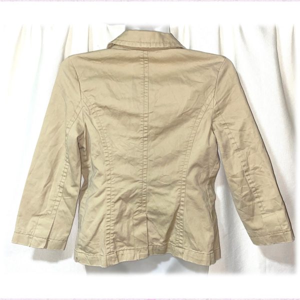 Blazer Café claro XS Old Navy - Imagen 3