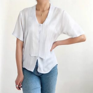Blusa Blanca 46 Sauer