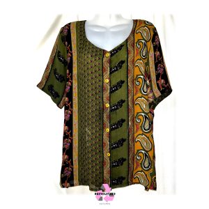 Blusa Verde musgo U