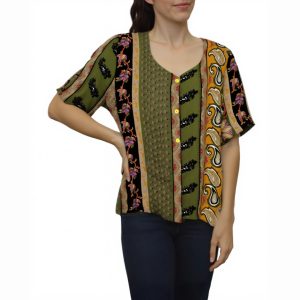 Blusa Verde musgo U