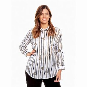 Blusa Crema L Zara