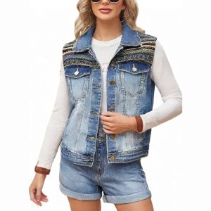 Chaqueta Jeans Azul Opposite Talla S