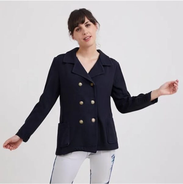 Chaqueta Negra L derek heart