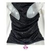 Chaqueta Lentejuelas Negra Talla Única - Imagen 4