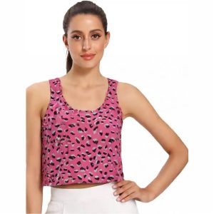 Crop Top Fucsia - -