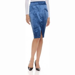 Falda Celeste S Ned