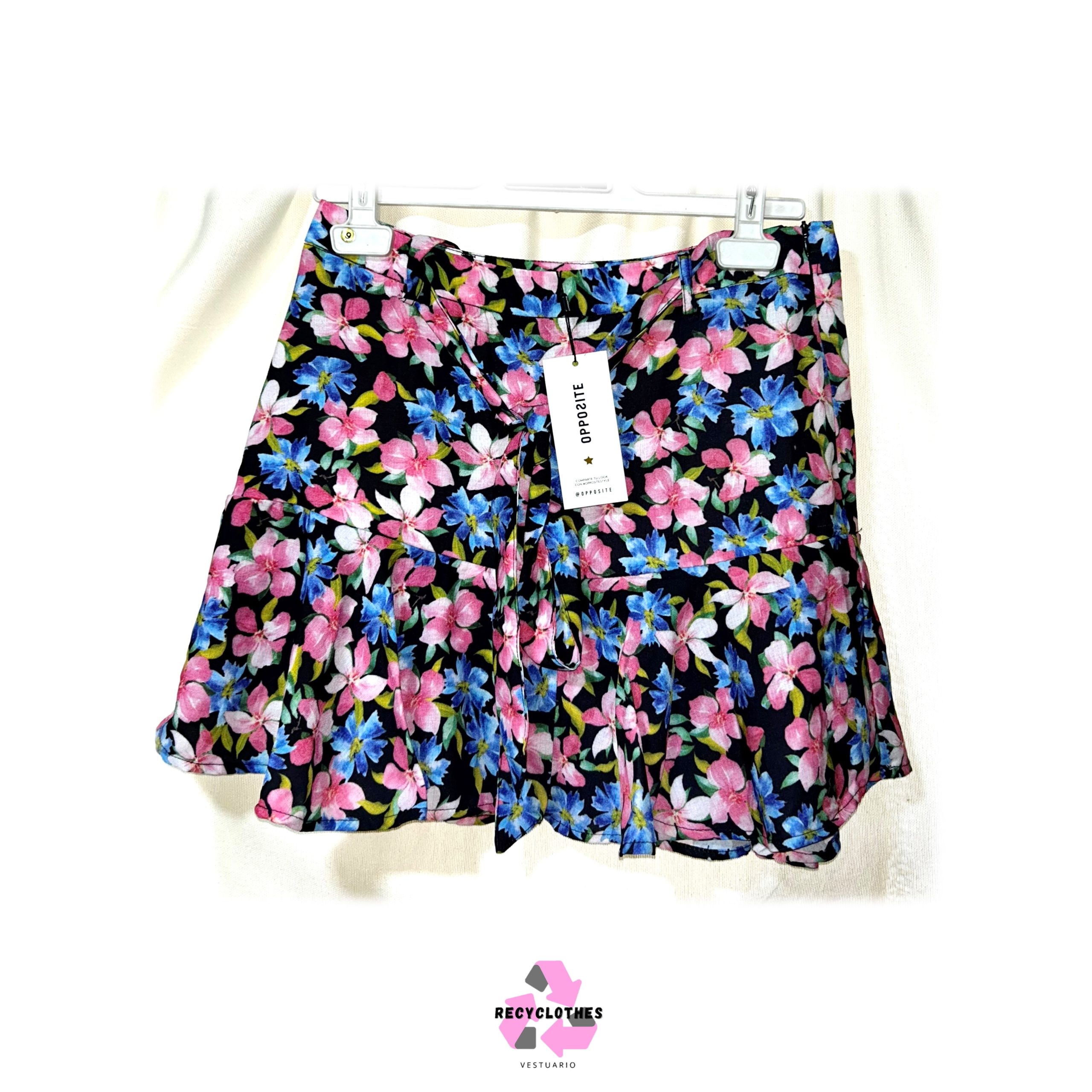 Falda Multicolor Talla M Opposite - Imagen 2