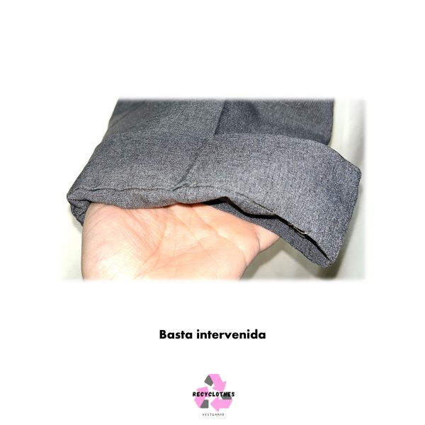 Pantalón Gris 40 Sybilla - Imagen 5