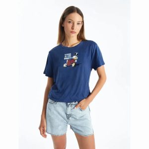 Polera Azul U Disney