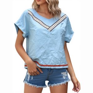 Polera Celeste Ropa de Género Talla M