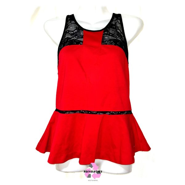 Polera Roja M Guess - Imagen 2