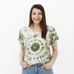 Polera Tie dye verde XL Icono