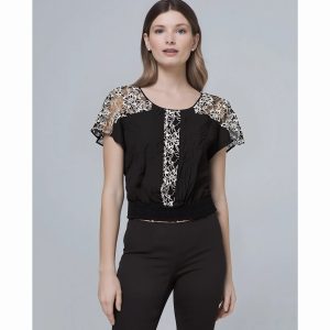 Polera Negra M Newport