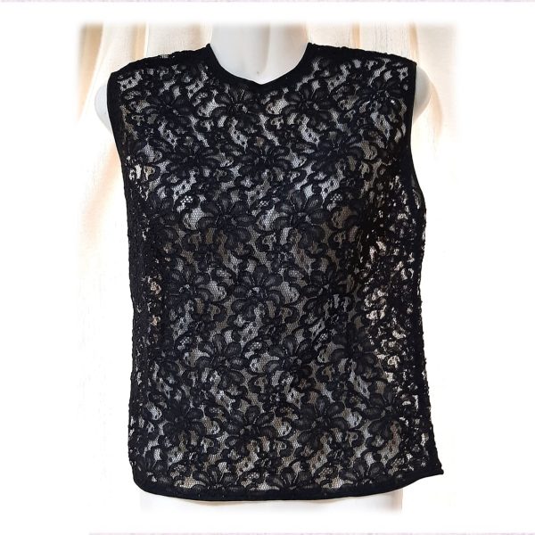 Polera Negra 40 NYLON - Imagen 2