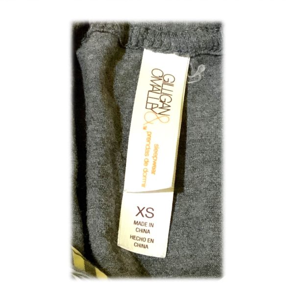 Polera Blanco/Gris XS Gilligan&Omalley - Imagen 4
