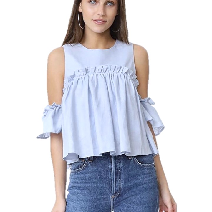 Polera Azul Sybilla Talla S
