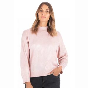 Sweater Palo rosa Petite Carolyn Taylor