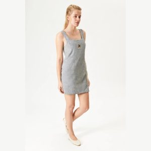 Vestido Gris S Forever 21