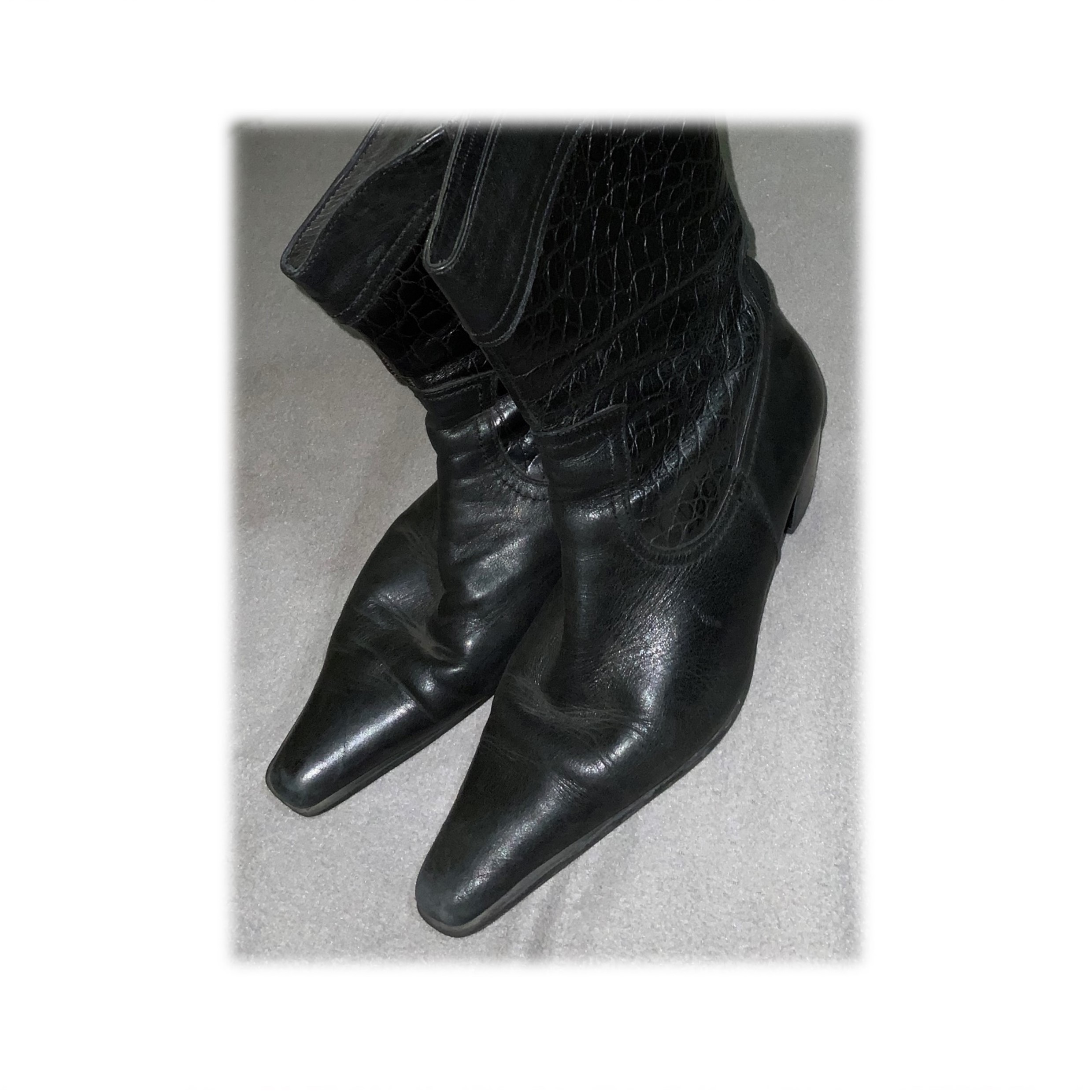 Botas Negras Caprice Talla 37 - Imagen 2