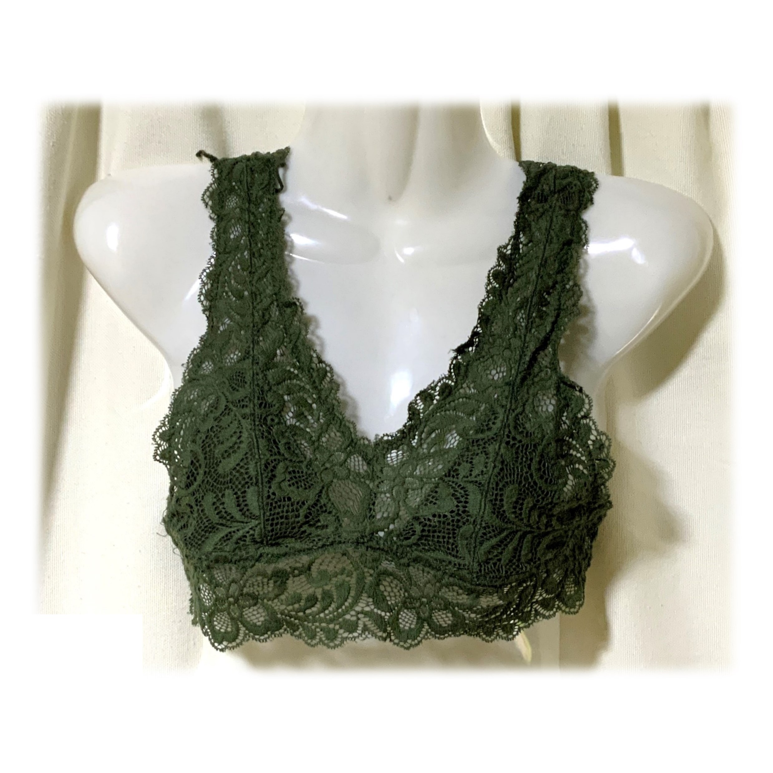 Bralette Verde Sybilla Talla S/M - Imagen 2