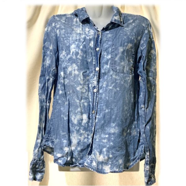 Camisa Jeans Azul S Tatienne - Imagen 2