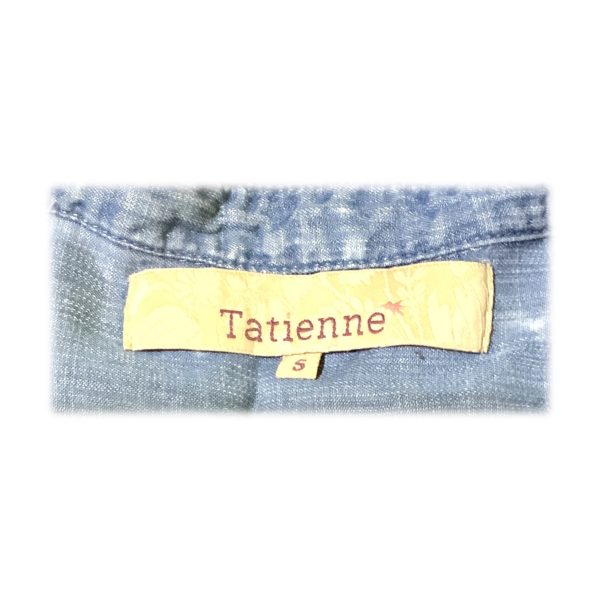 Camisa Jeans Azul S Tatienne - Imagen 4