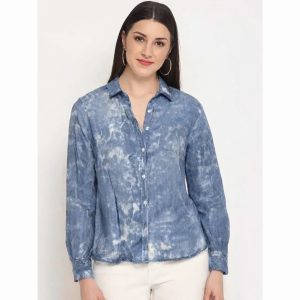 Camisa Jeans Azul S Tatienne