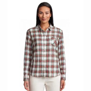 Camisa Verde/Rojo L US Polo