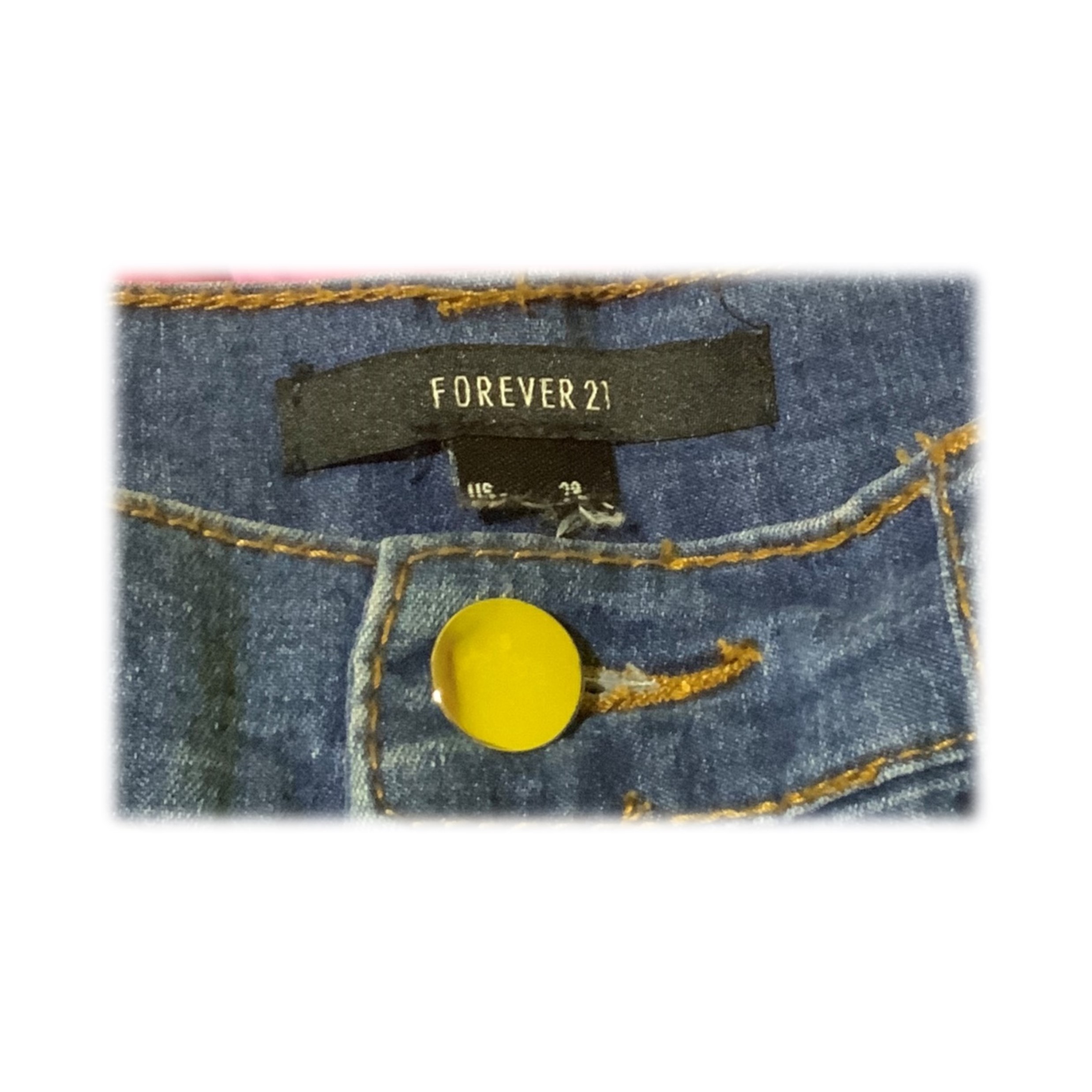 Jeans Azul Talla 28 Forever 21 - Imagen 5