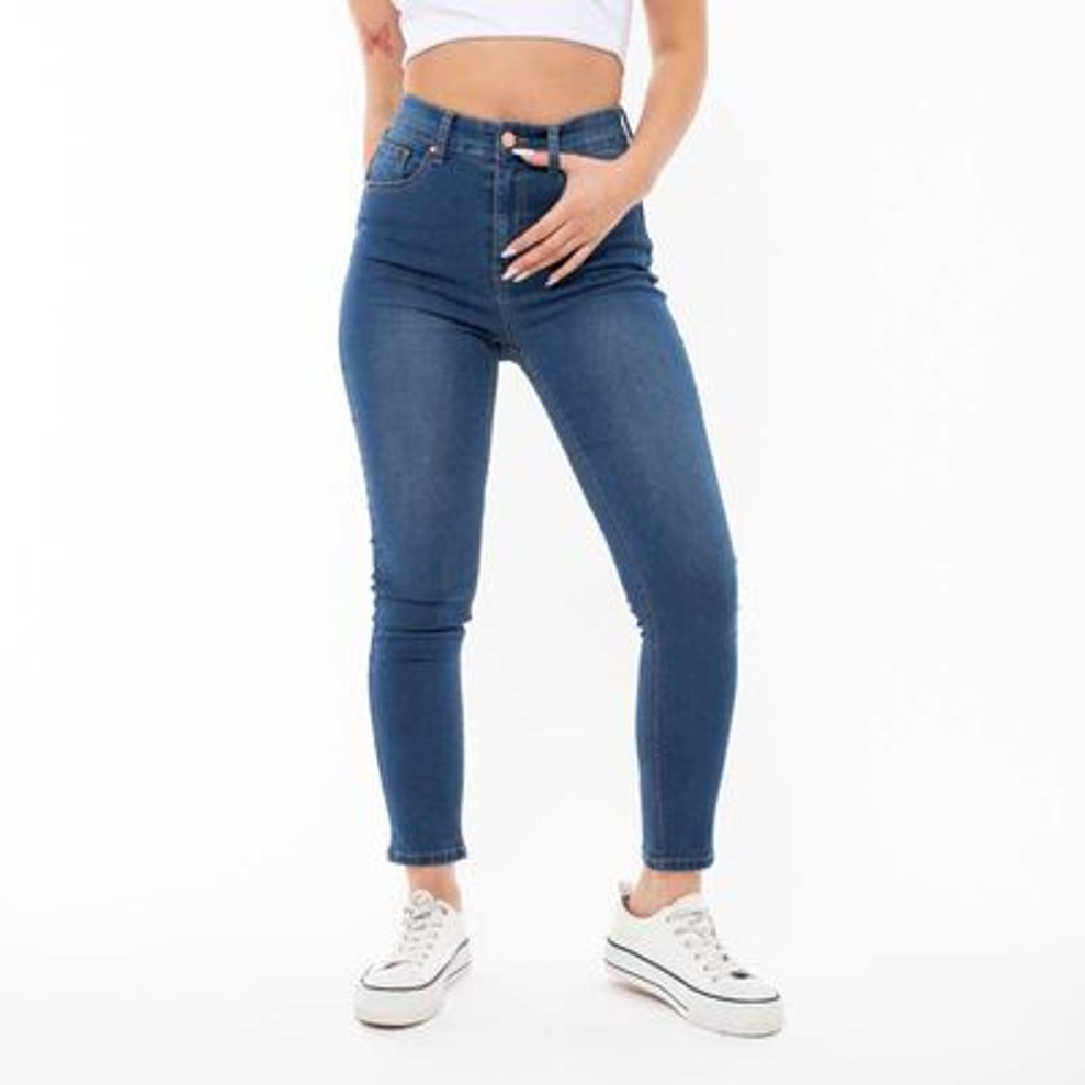 Jeans Azul Talla 28 Forever 21