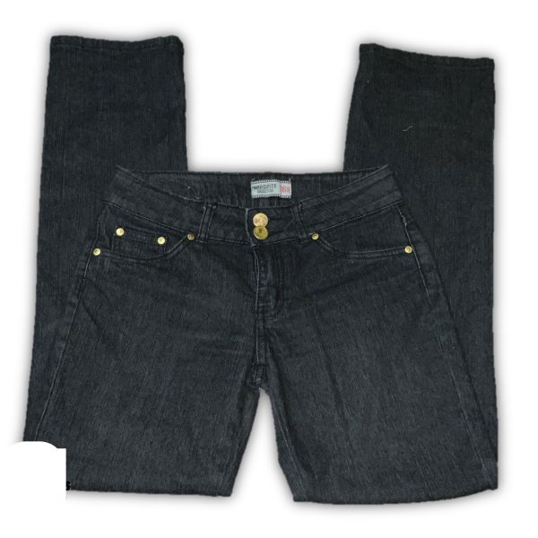 Jeans Negro 36 Opposite - Imagen 2