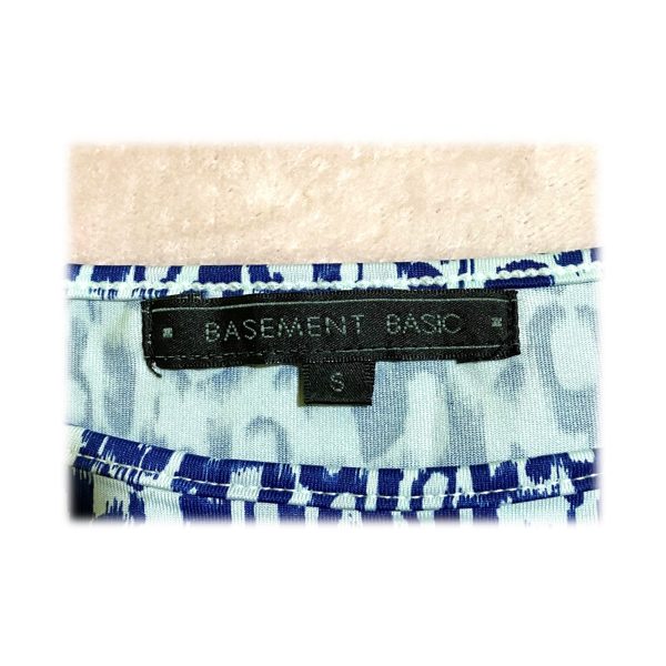 Polera Azul S Basement - Imagen 3