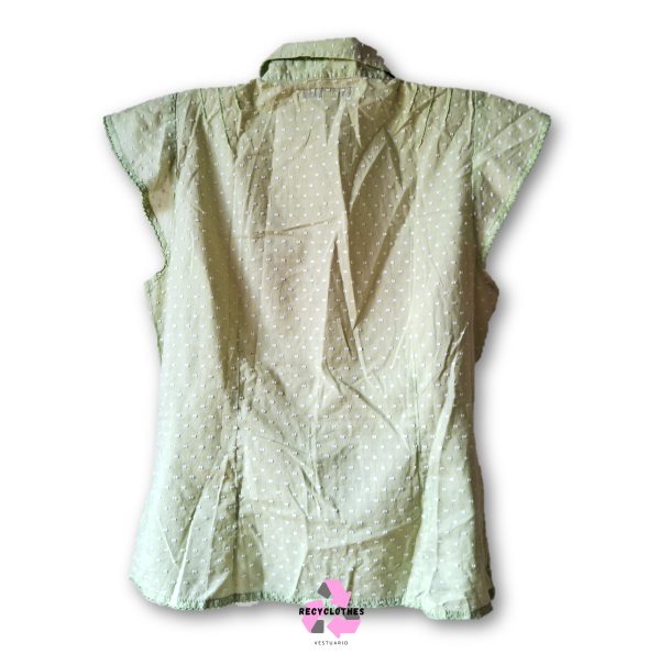Blusa Verde pistacho M Tommy hilfiger - Imagen 2