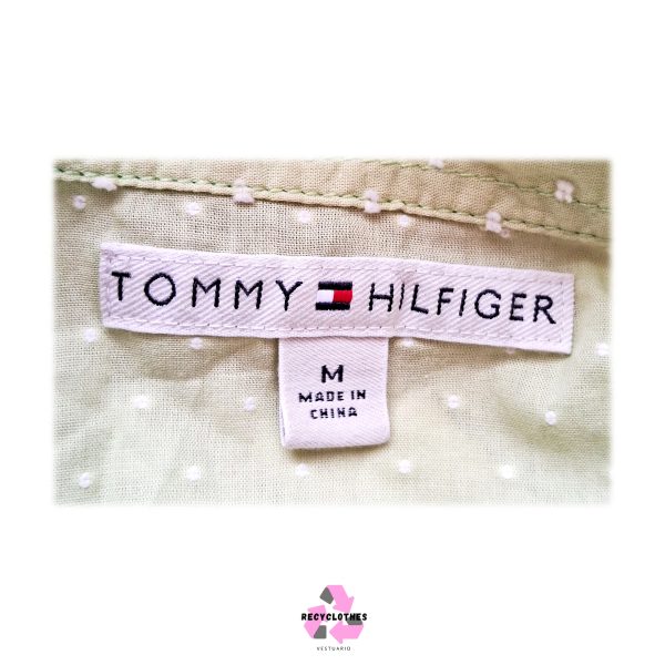 Blusa Verde pistacho M Tommy hilfiger - Imagen 3