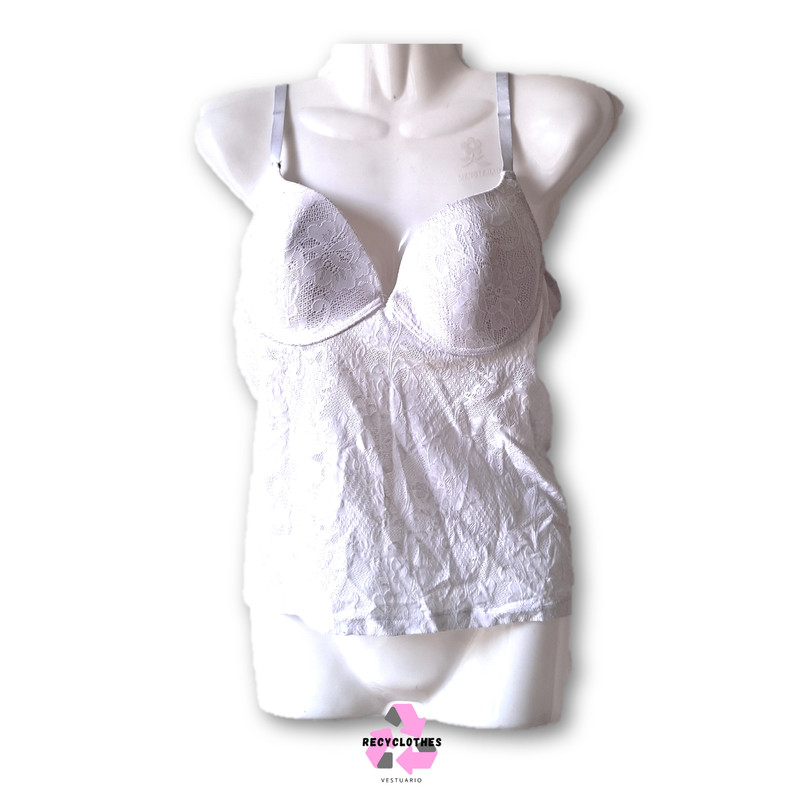 Corset Blanco Talla 36B Intime - Imagen 2