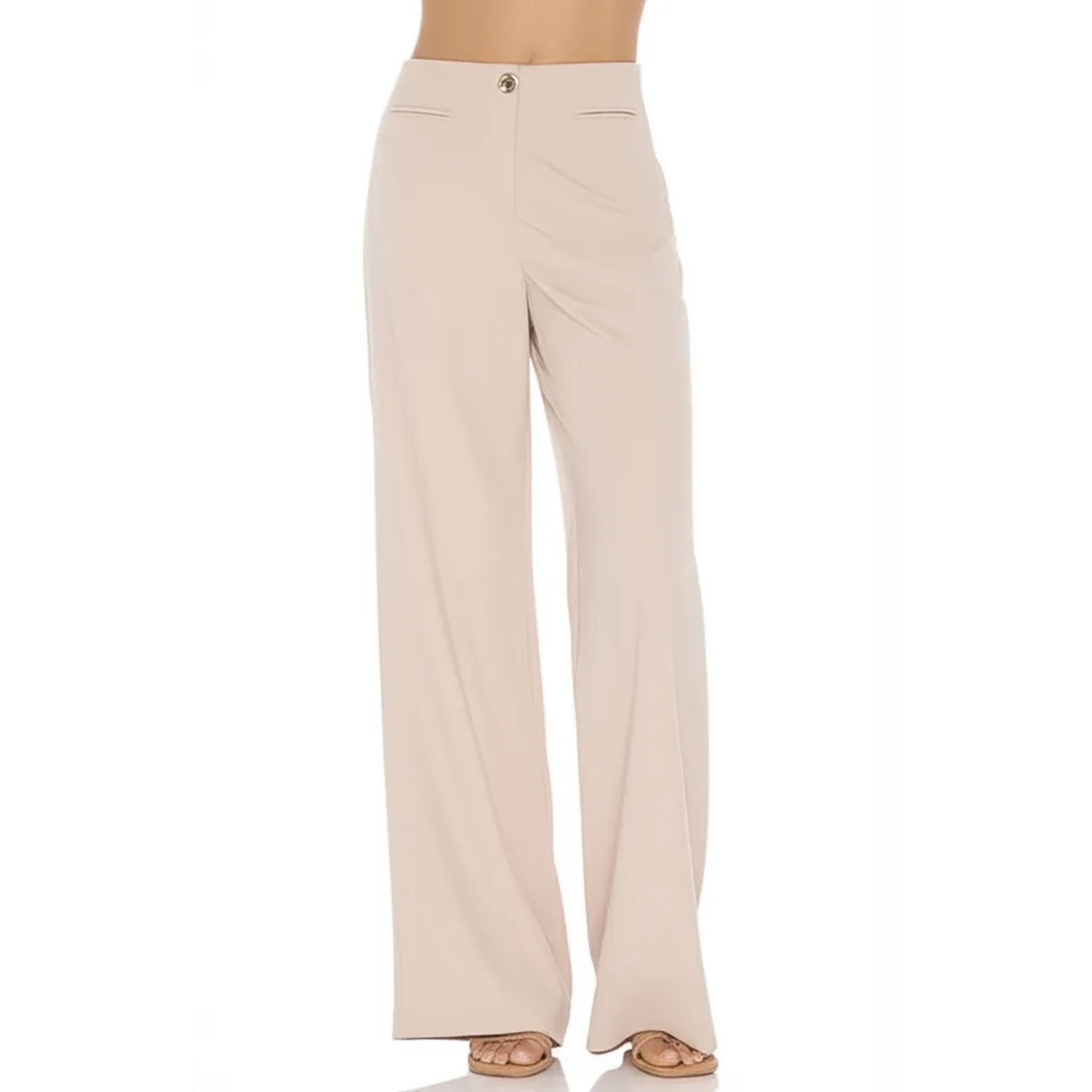 Pantalón Beige Talla 46 Anastassia