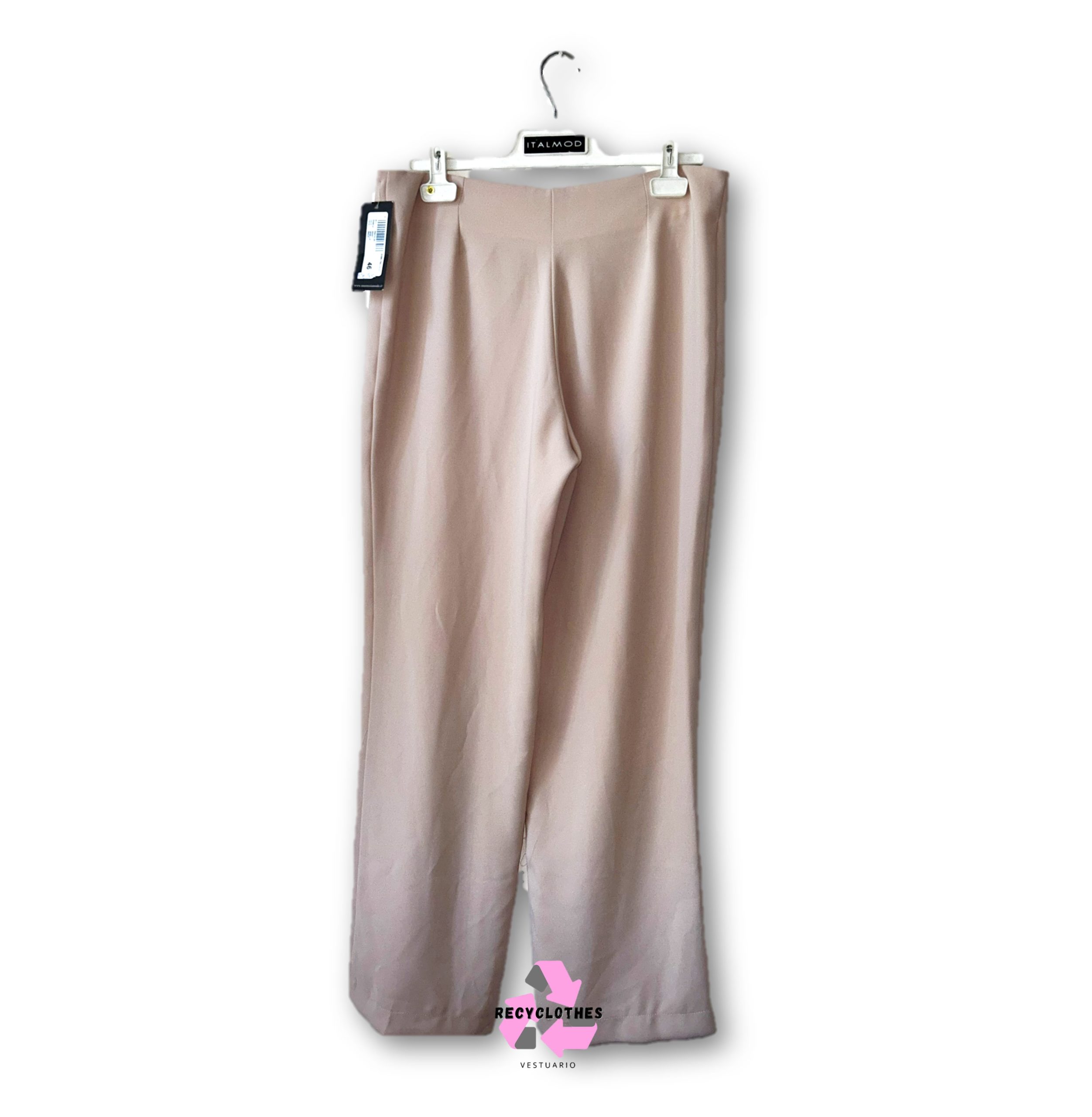 Pantalón Beige Talla 46 Anastassia - Imagen 3
