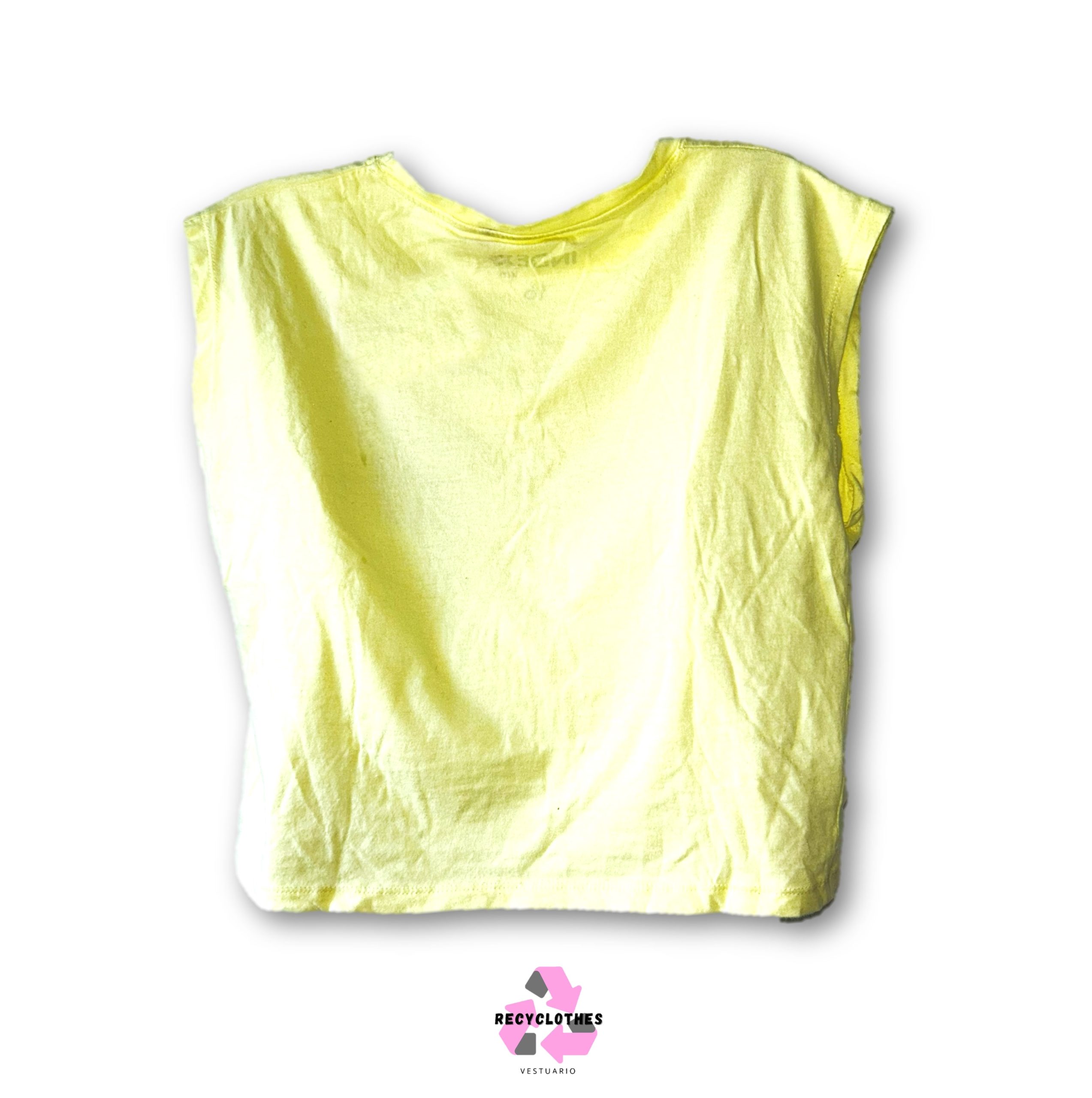 Polera Amarilla Index Talla 16 - Imagen 3
