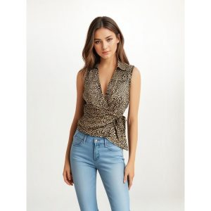 Polera Animal print S Express Design Studio