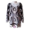Polera Negra S Yourenotalone - Imagen 2
