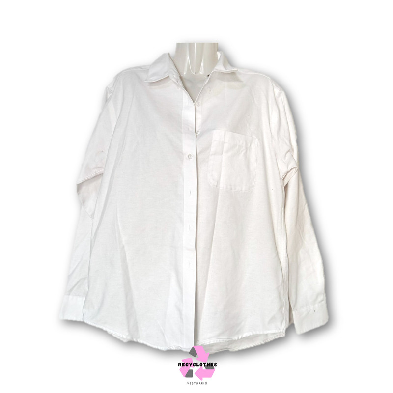 Camisa Blanca Cabin Creek Talla 10 - Imagen 2