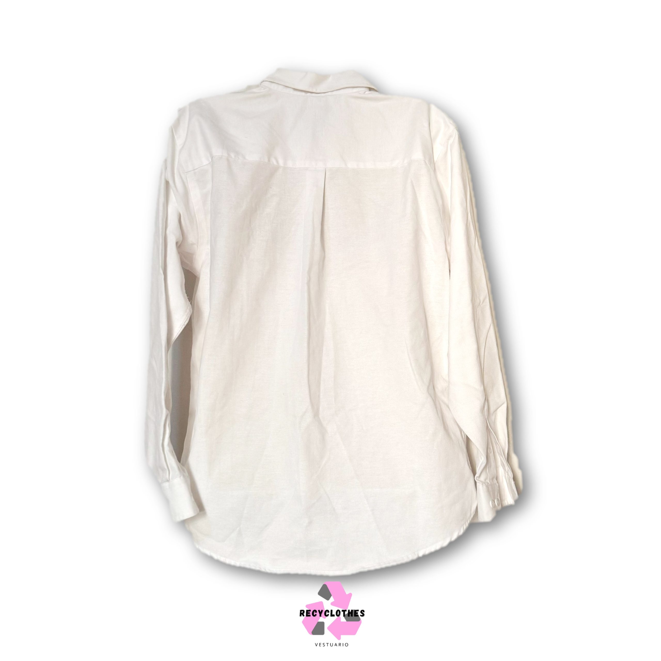 Camisa Blanca Cabin Creek Talla 10 - Imagen 3