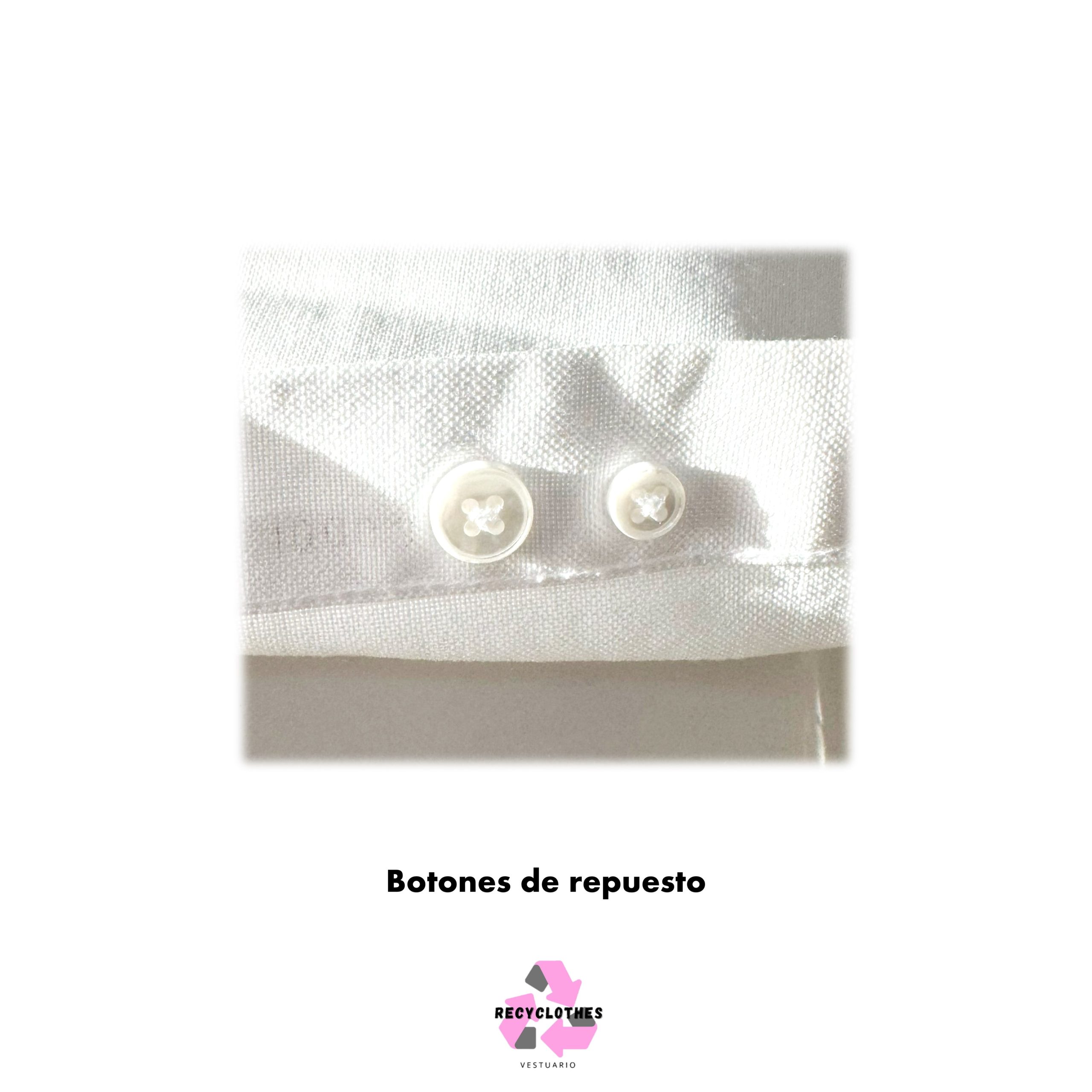 Camisa Blanca Cabin Creek Talla 10 - Imagen 5