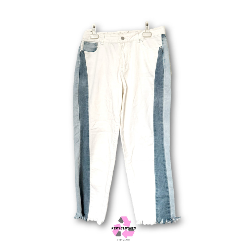Pantalón Blanco Talla 42 Blugirl - Imagen 2