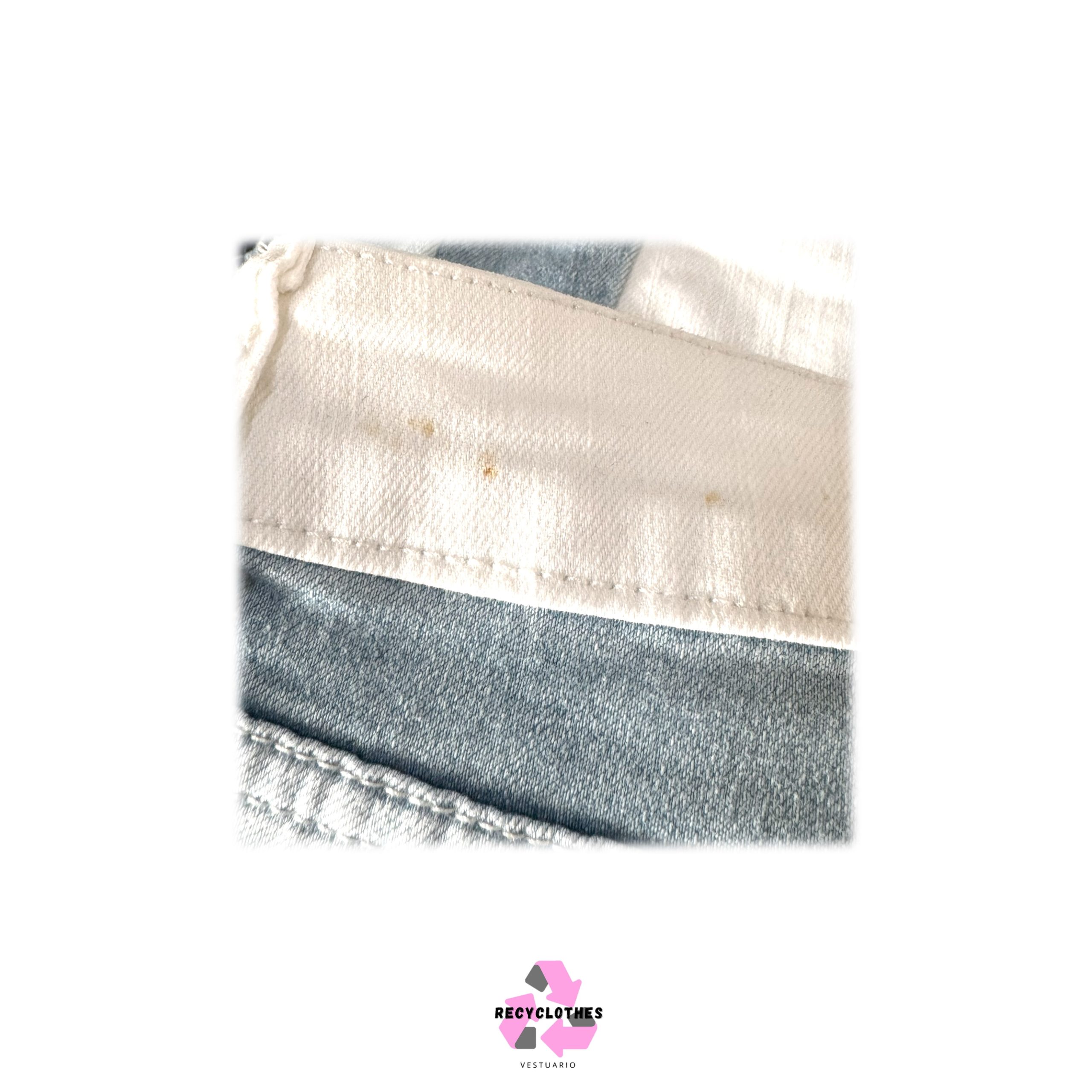 Pantalón Blanco Talla 42 Blugirl - Imagen 5