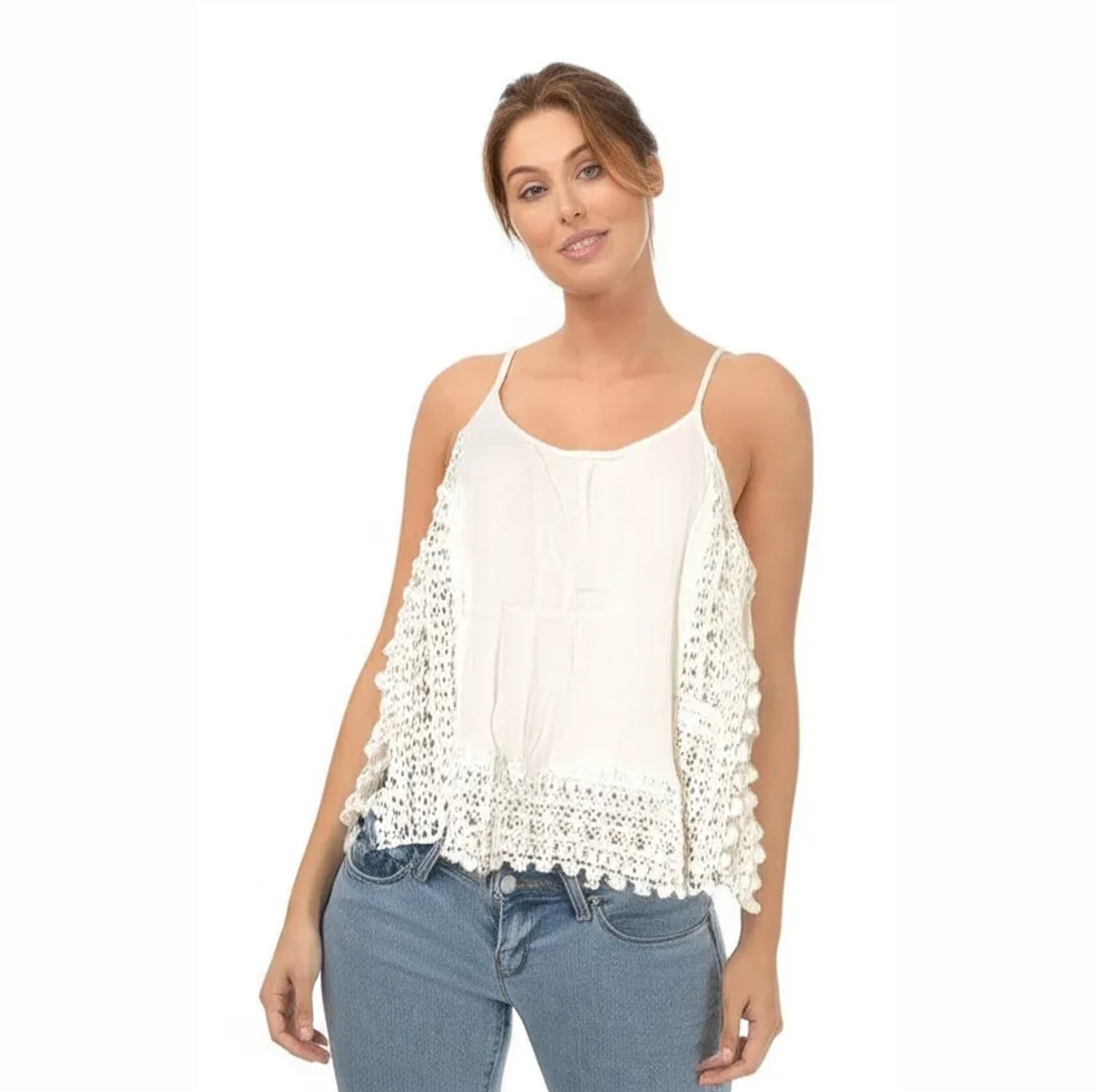 Polera Blanca Aussie Talla S