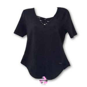 Polera Negra L Mossimo
