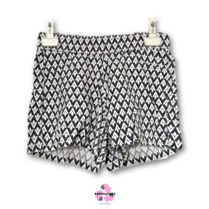 Short Blanco/Negro TU Genérica